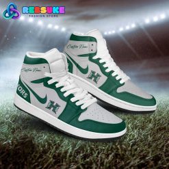 Hawaii Rainbow Warriors NCAA Customized Air Jordan 1