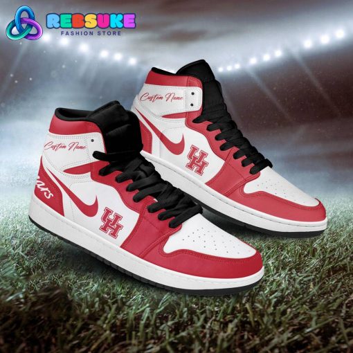 Houston Cougars NCAA Customized Air Jordan 1