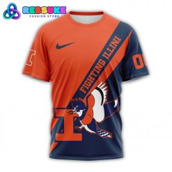 Illinois Fighting Illini Football Customized Shirt