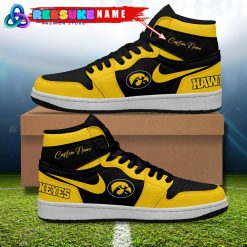 Iowa Hawkeyes NCAA Customized Air Jordan 1