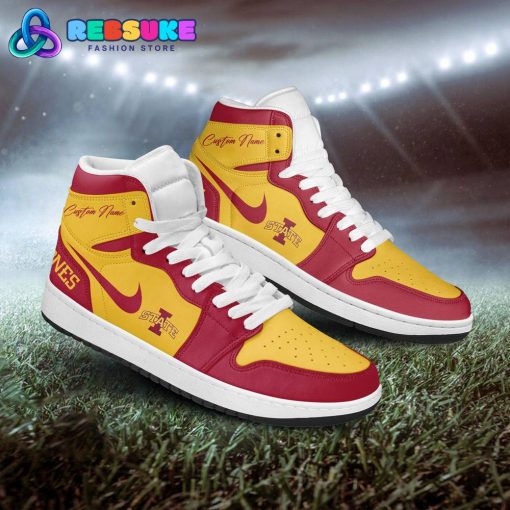 Iowa State Cyclones NCAA Customized Air Jordan 1