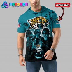 Jacksonville Jaguars Custom Name Halloween Hoodie Short Sleeve