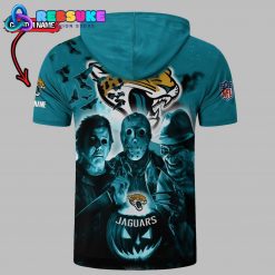 Jacksonville Jaguars Custom Name Halloween Hoodie Short Sleeve