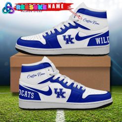 Kentucky Wildcats NCAA Customized Air Jordan 1