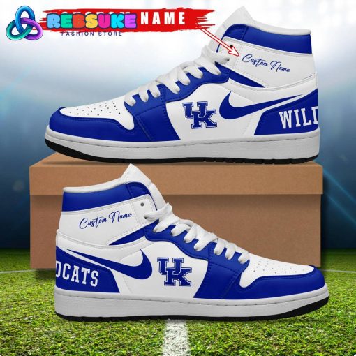 Kentucky Wildcats NCAA Customized Air Jordan 1