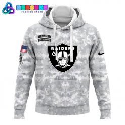 Las Vegas Raiders Arctic Camo 2024 Combo Hoodie Pants Cap