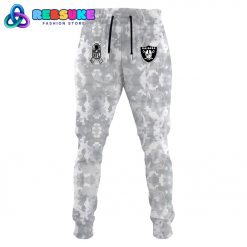 Las Vegas Raiders Arctic Camo 2024 Combo Hoodie Pants Cap