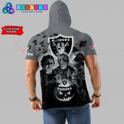 Las Vegas Raiders Custom Name Halloween Hoodie Short Sleeve