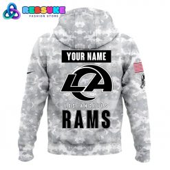 Los Angeles Rams Arctic Camo 2024 Combo Hoodie Pants Cap