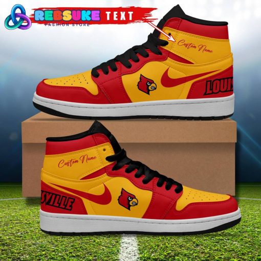 Louisville Cardinals NCAA Customized Air Jordan 1