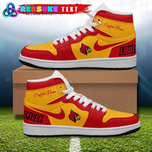 Louisville Cardinals NCAA Customized Air Jordan 1