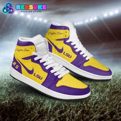 Lsu Tigers NCAA Customized Air Jordan 1