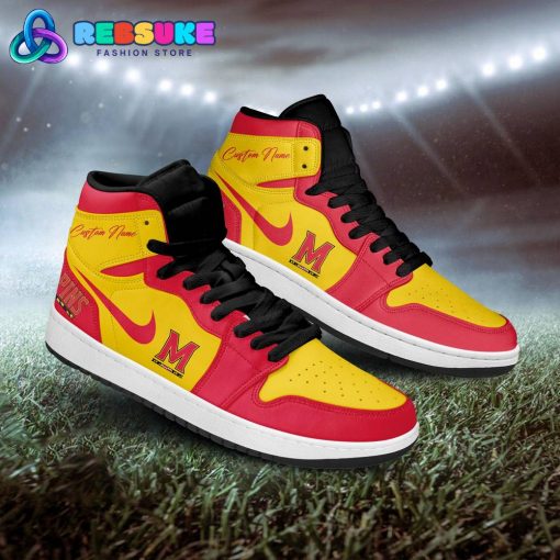 Maryland Terrapins NCAA Customized Air Jordan 1