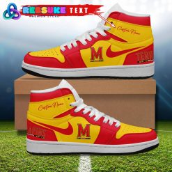 Maryland Terrapins NCAA Customized Air Jordan 1