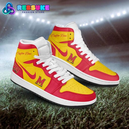 Maryland Terrapins NCAA Customized Air Jordan 1