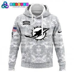 Miami Dolphins Arctic Camo 2024 Combo Hoodie Pants Cap