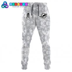 Miami Dolphins Arctic Camo 2024 Combo Hoodie Pants Cap