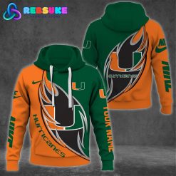 Miami Hurricanes NCAA 2024 Combo Hoodie Pants