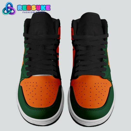 Miami Hurricanes NCAA Customized Air Jordan 1