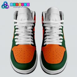 Miami Hurricanes NCAA Customized Air Jordan 1