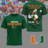 Miami Hurricanes NCAA Football 2024 Orange Shirt