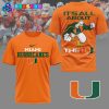 Miami Hurricanes NCAA Football 2024 White Shirt