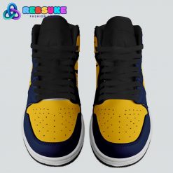 Michigan Wolverines NCAA Customized Air Jordan 1