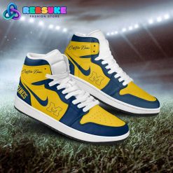 Michigan Wolverines NCAA Customized Air Jordan 1