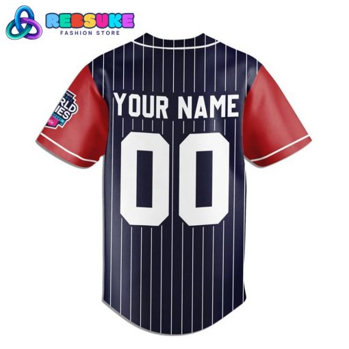 Mid-Atlantic Region Custom Name Baseball Jersey