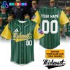 New England Region Custom Name Baseball Jersey