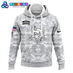 Minnesota Vikings Arctic Camo 2024 Combo Hoodie, Pants, Cap