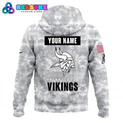 Minnesota Vikings Arctic Camo 2024 Combo Hoodie Pants Cap