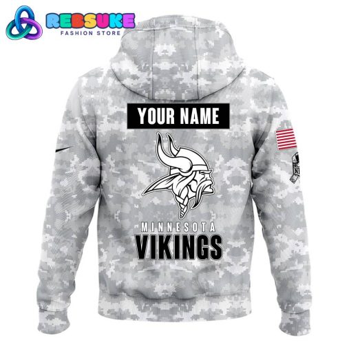 Minnesota Vikings Arctic Camo 2024 Combo Hoodie, Pants, Cap