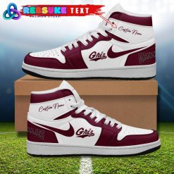 Montana Grizzlies NCAA Customized Air Jordan 1