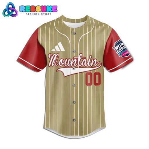 Mountain Region Custom Name Baseball Jersey