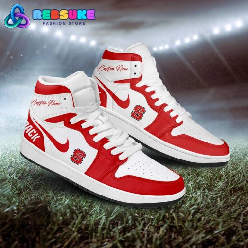 NC State Wolfpack NCAA Customized Air Jordan 1