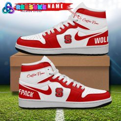 NC State Wolfpack NCAA Customized Air Jordan 1