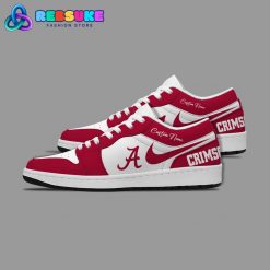 NCAA Alabama Crimson Tide Customized Low Jordan 1