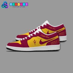 NCAA Arizona State Sun Devils Customized Low Jordan 1