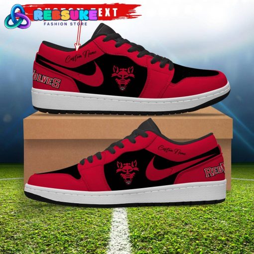 NCAA Arkansas State Red Wolves Customized Low Jordan 1