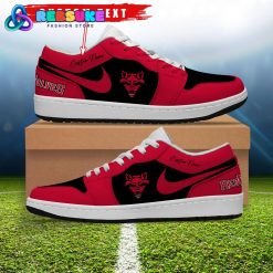 NCAA Arkansas State Red Wolves Customized Low Jordan 1