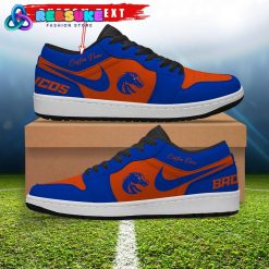 NCAA Boise State Broncos Customized Low Jordan 1