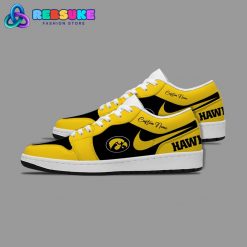 NCAA Iowa Hawkeyes Customized Low Jordan 1