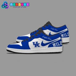 NCAA Kentucky Wildcats Customized Low Jordan 1