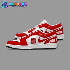 NCAA NC State Wolfpack Customized Low Jordan 1