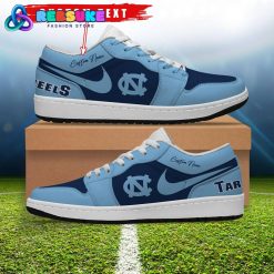 NCAA North Carolina Tar Heels Customized Low Jordan 1