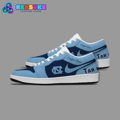 NCAA North Carolina Tar Heels Customized Low Jordan 1