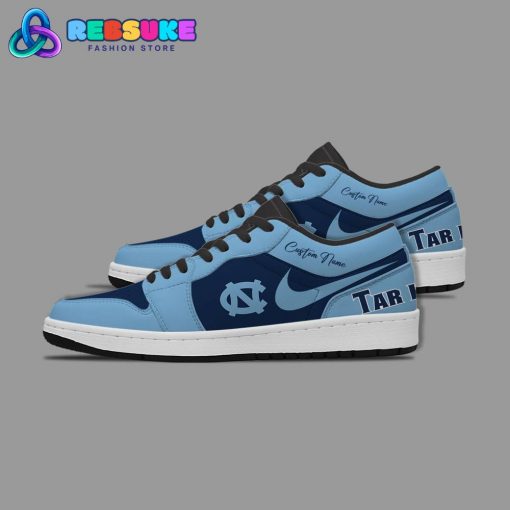 NCAA North Carolina Tar Heels Customized Low Jordan 1