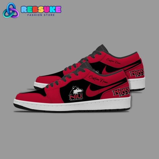 NCAA Northern Illinois Huskies Customized Low Jordan 1