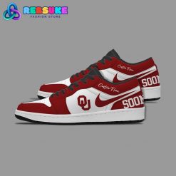 NCAA Oklahoma Sooners Customized Low Jordan 1